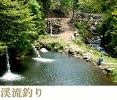 渓流釣り