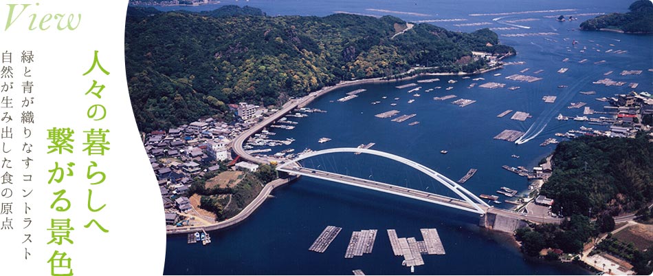 人々の暮らしへ繋がる景色