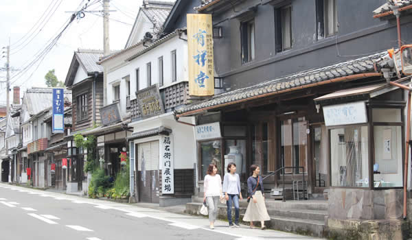 有田内山の町並み