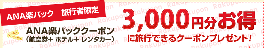 3000�~���̃N�[�|�����撅200���l�Ƀv���[���g�I