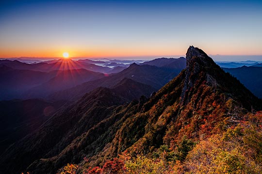 石鎚山