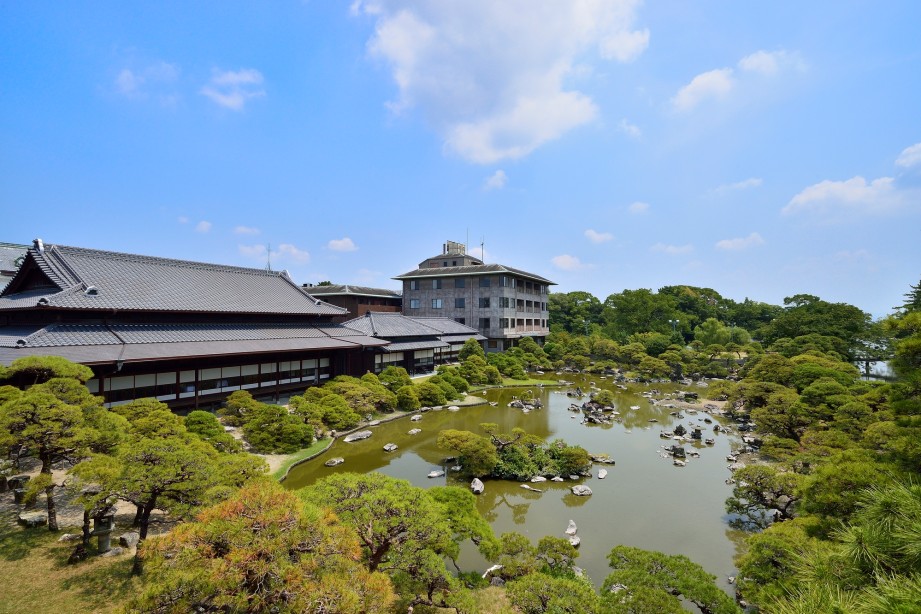柳川藩主立花邸 御花「松濤園」