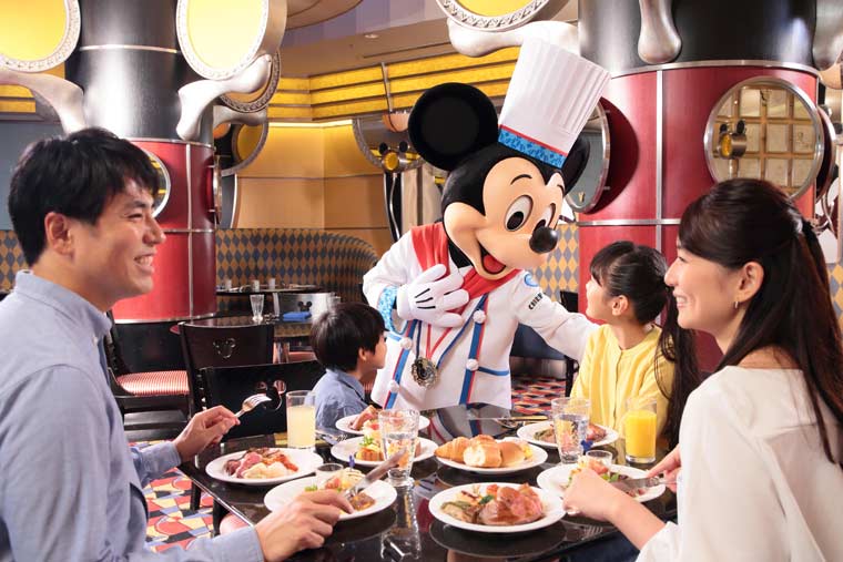 ディズニーアンバサダーホテル「カジュアル・ダイニング シェフ・ミッキー」