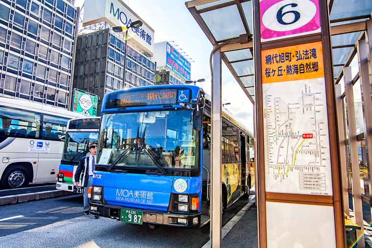熱海駅 6番のりば