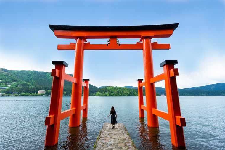 箱根神社 平和の鳥居