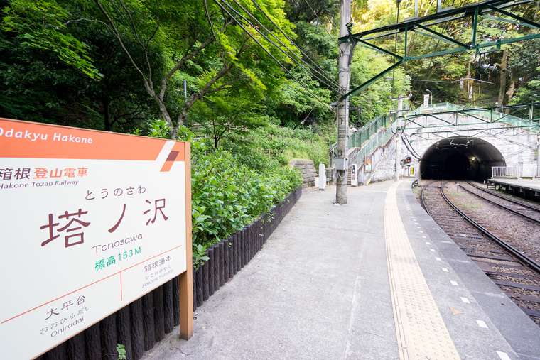 塔ノ沢 深沢銭洗弁天
