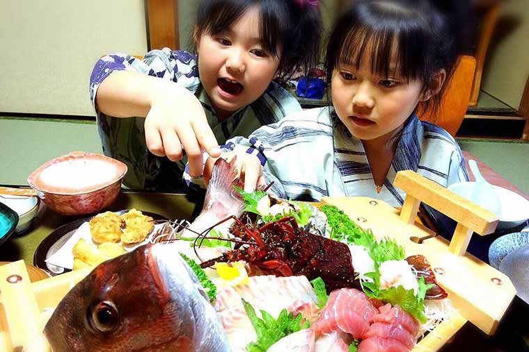 味の宿　みち潮　フォトコンテスト家族写真