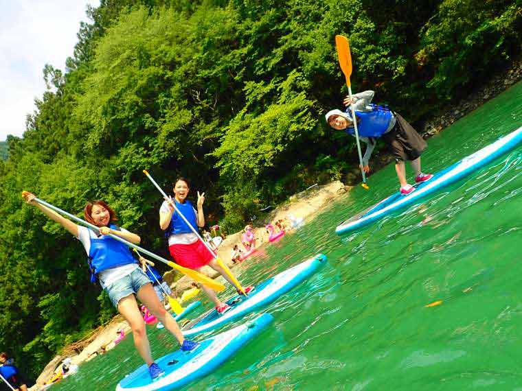 奥多摩 グランデックス SUP　アクテビティ