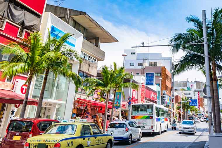 沖縄 国際通り商店街
