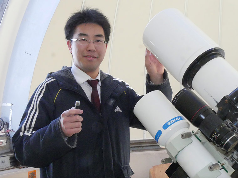 星空観測を楽しむ温泉旅 高峰高原ホテル 星空案内人 井田崚太さん