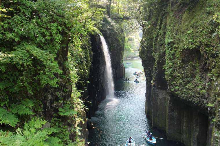 高千穂峡 真名井の滝
