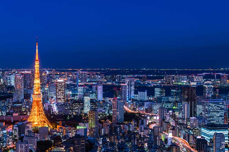 永遠の憧れは「夜景を一望」できるホテル 東京タワーの夜景