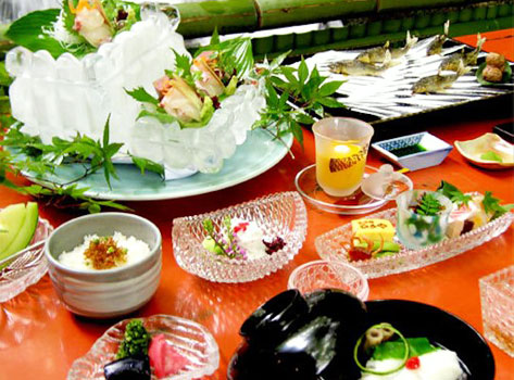 京・貴船　ひろや：川床料理