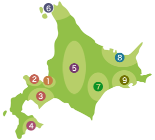 北海道MAP