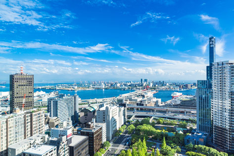 神戸市役所展望ロビー
