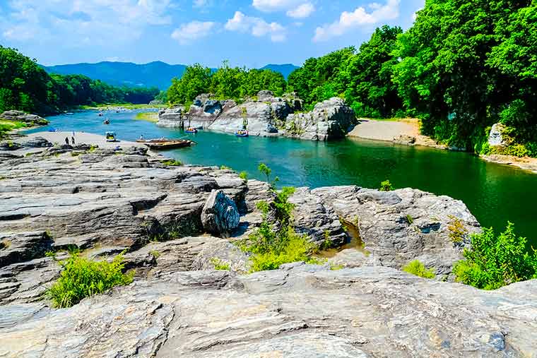 長瀞 岩畳