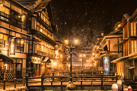 銀山温泉