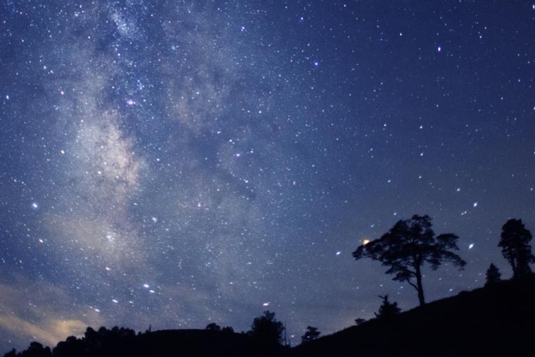 阿智村の星空（画像提供元：阿智☆昼神観光局）