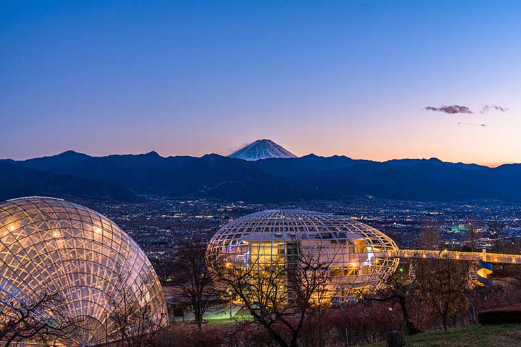 笛吹川フルーツ公園(山梨県)