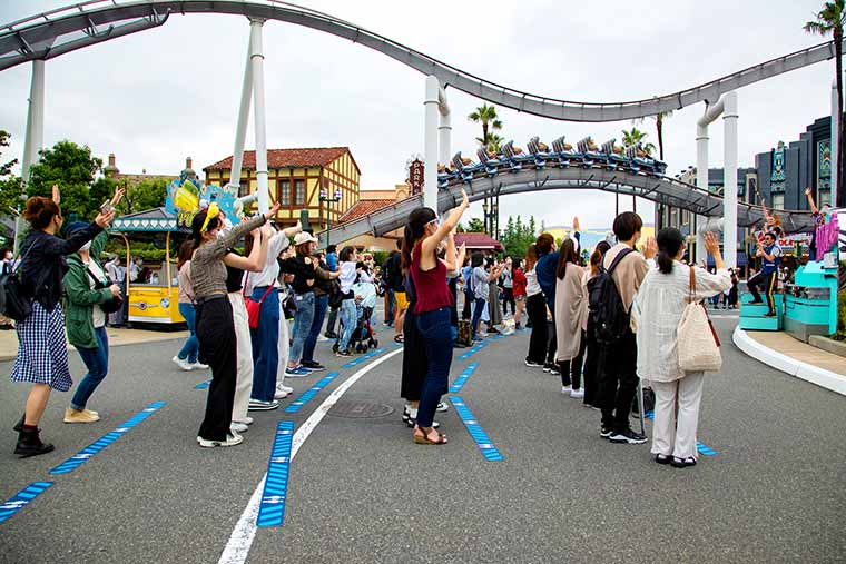 USJ アトラクション 新型コロナウイルス対策