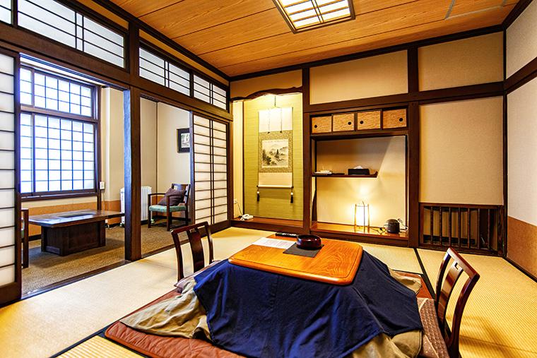 草津温泉の老舗旅館「奈良屋」　部屋