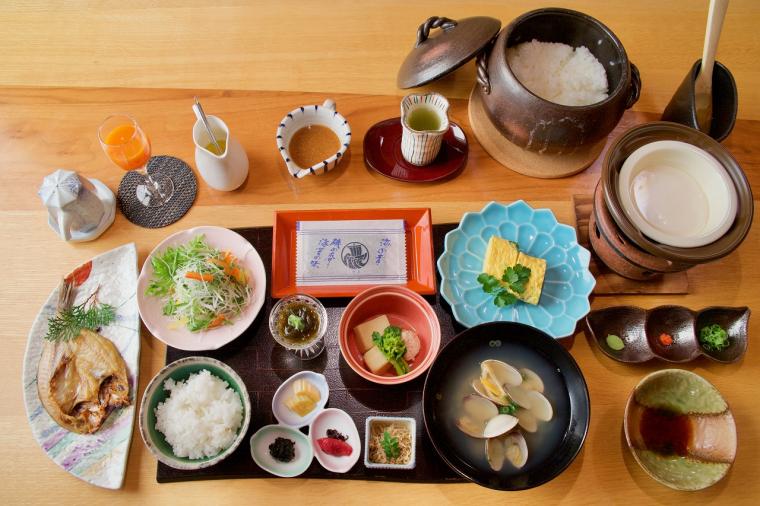 夢紡ぎの宿 ⽉の渚　料理
