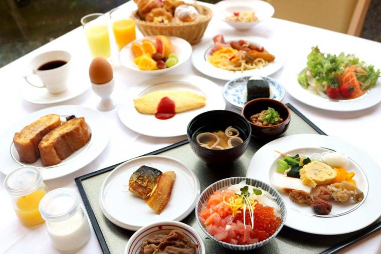 白浜温泉 ホテル川久 夕食ビュッフェ