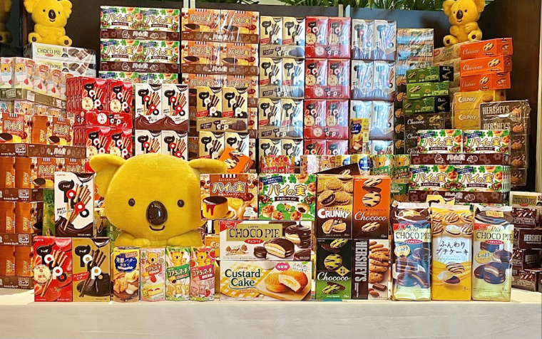 ロッテシティホテル錦糸町　ロッテのお菓子詰め放題チャレンジ
