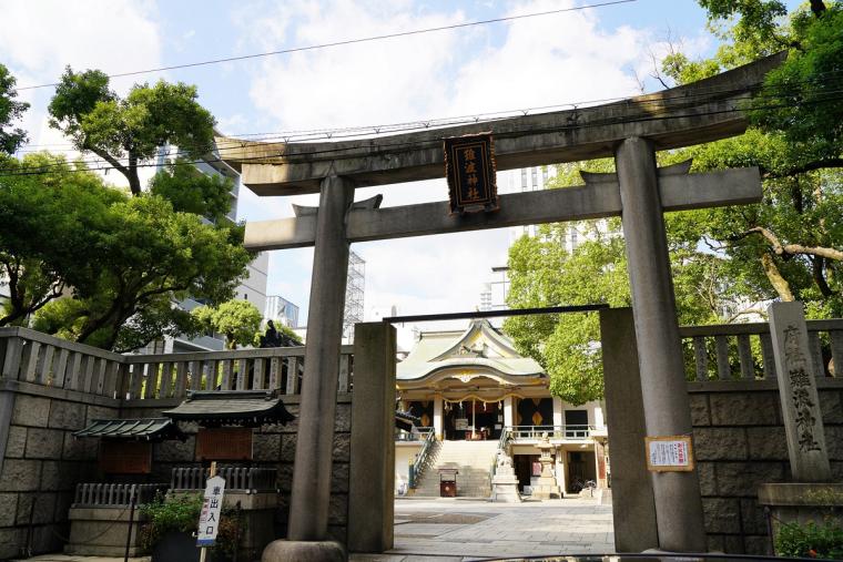 難波神社 火焚祭