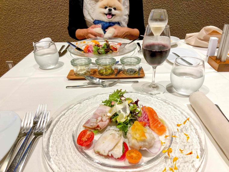 レジーナリゾート軽井沢御影用水の料理