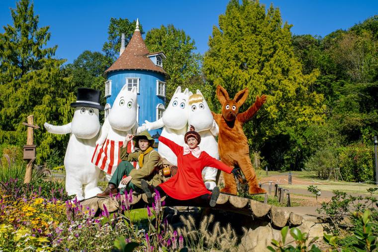 ムーミンパーク　園内　ムーミン
