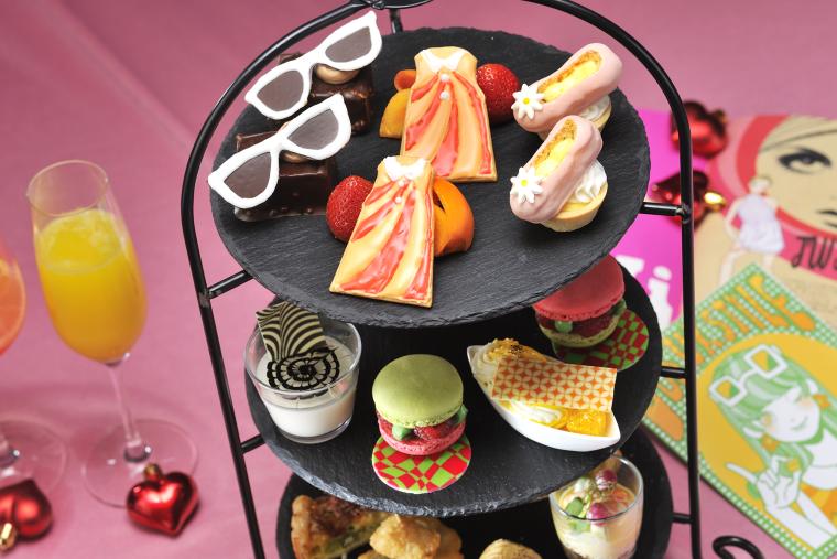 グランドプリンスホテル新高輪「60sUKSTYLE Afternoon tea」