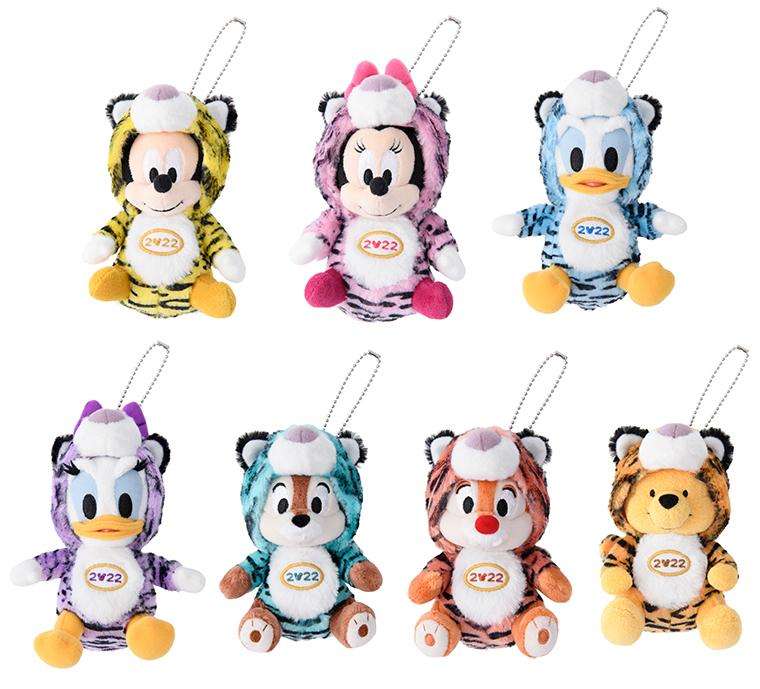 東京ディズニーリゾートのお正月2022 ぬいぐるみ＆ぬいぐるみバッジ