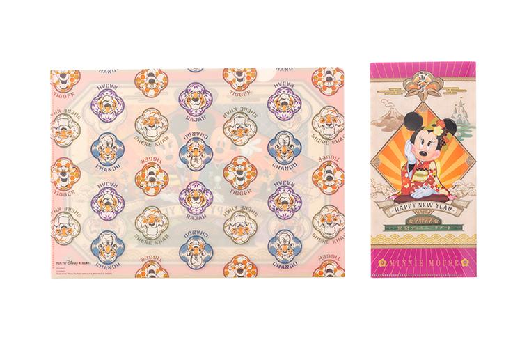 東京ディズニーリゾートのお正月2022 クリアホルダーセット