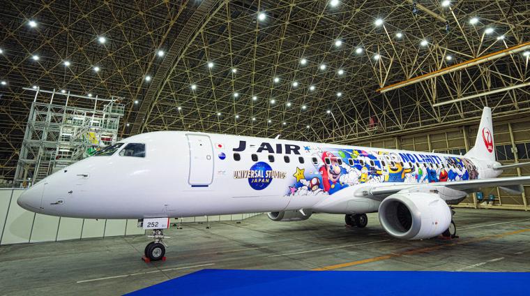 JAL×ユニバーサル・スタジオ・ジャパン ジェット