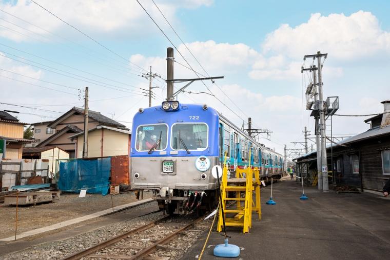 群馬県 上毛電気鉄道運転体験 電車 デハ101