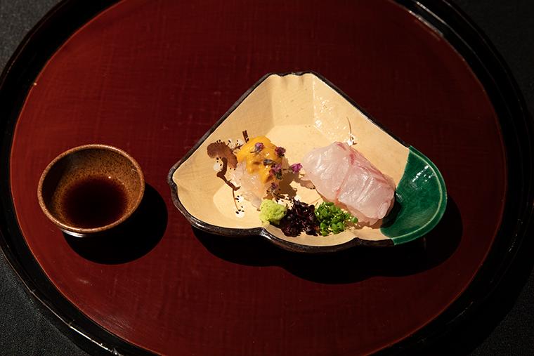 BOSCAGE Kariya　夕食　造り 本日の仕入れ