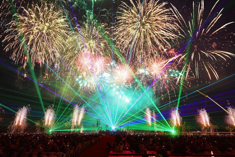 ハウステンボス30周年記念花火