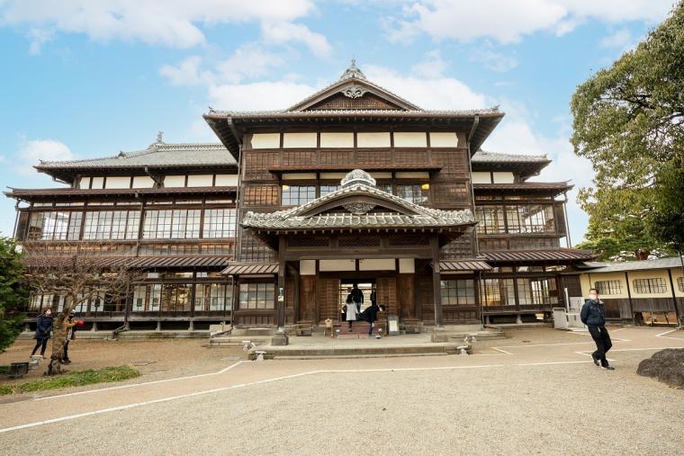 明治時代の趣きを感じる「臨江閣」