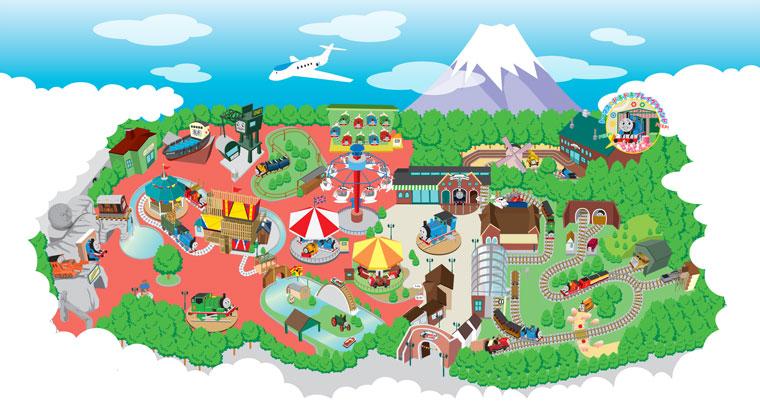 トーマスランド MAP