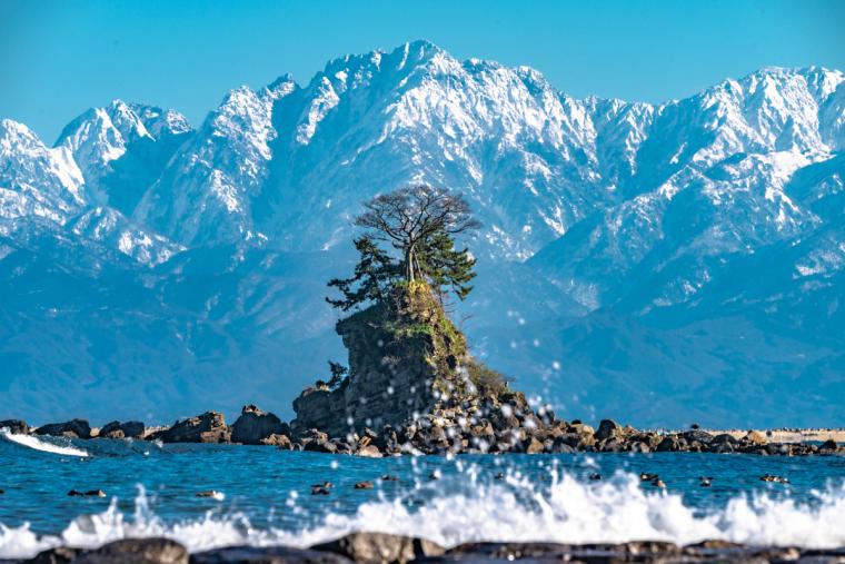 女岩と剱岳