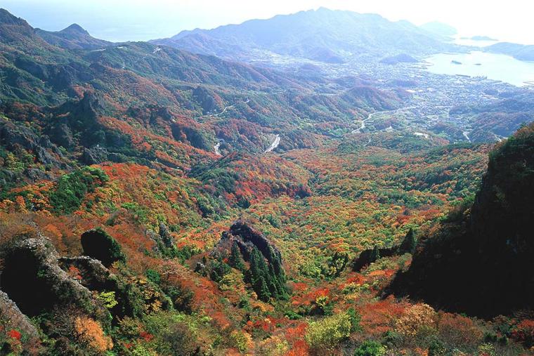 寒霞渓 紅葉
