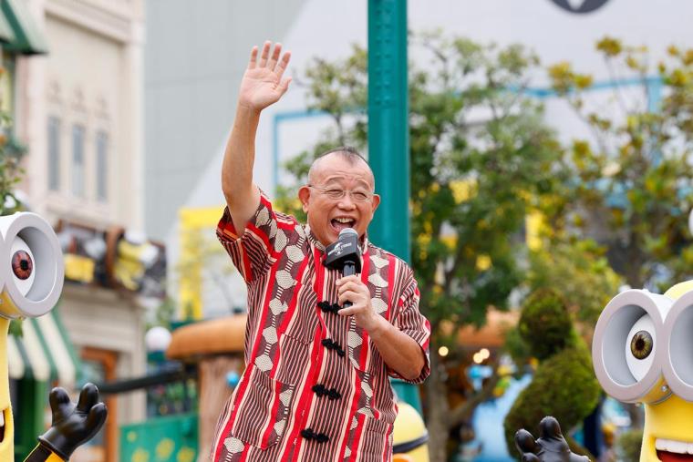USJ「ミニオンズフィーバー」映画公開記念イベント 笑福亭鶴瓶
