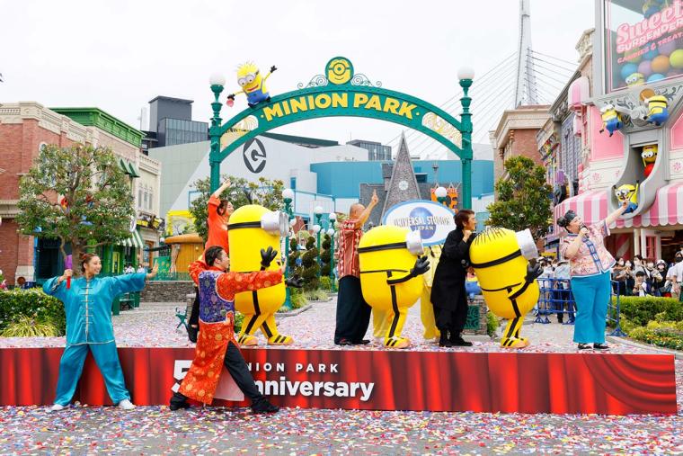 USJ「ミニオンズフィーバー」映画公開記念イベント