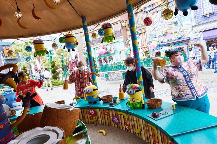 USJ「ミニオンズフィーバー」映画公開記念イベント