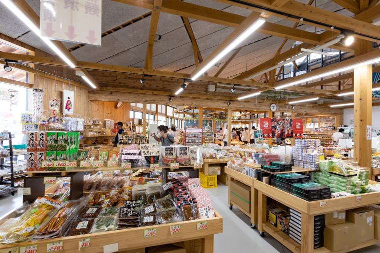 道の駅 平泉の産直コーナー