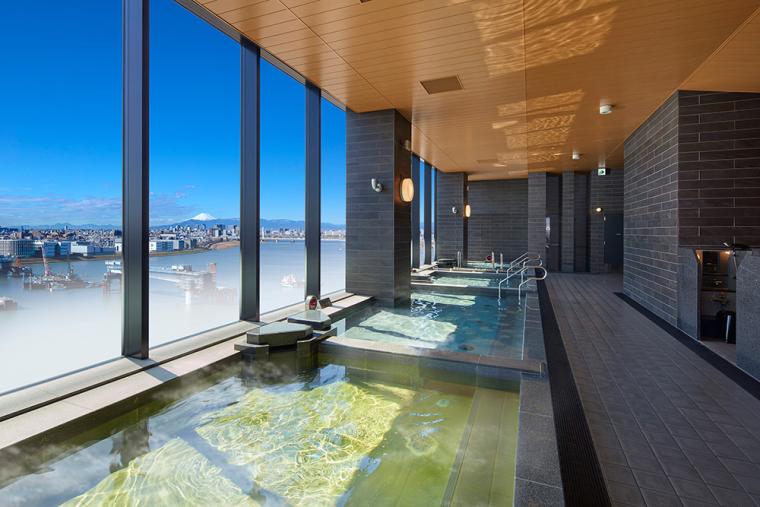 泉天空の湯 羽田空港の内湯