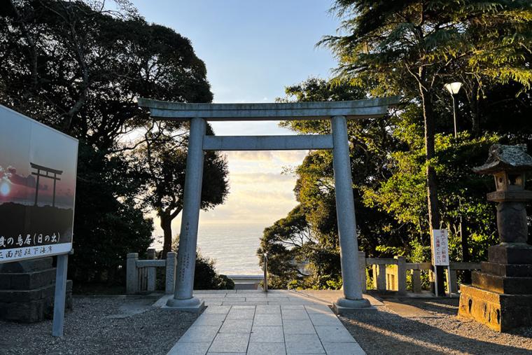 アニメ「ガルパン」の聖地でもある「磯前神社」を参拝