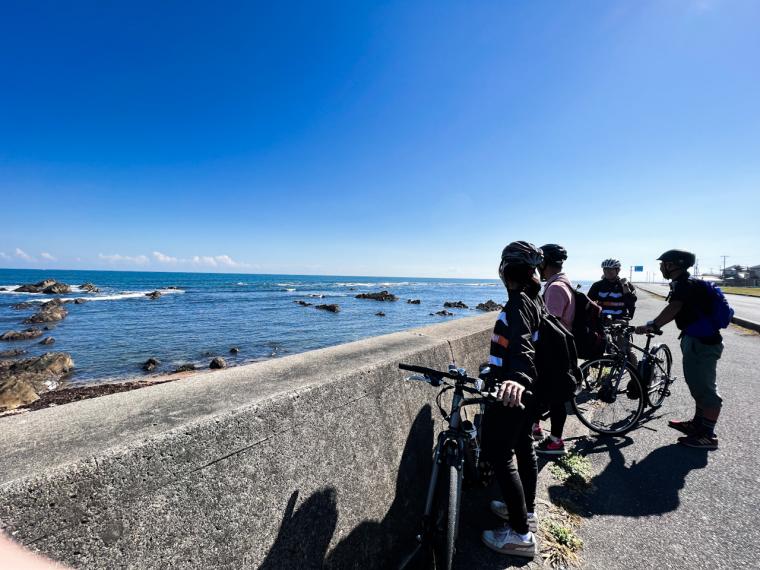 海風を感じながら気持ちよくサイクリング！