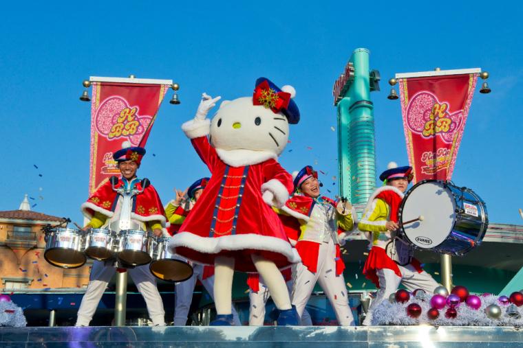 USJ「ハローキティのクリスマス・ハピネス・ウィズ・ハピネス・ブラスバンド」